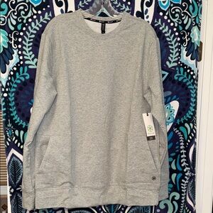 Gray Crewneck Gaiam Sweatshirt M